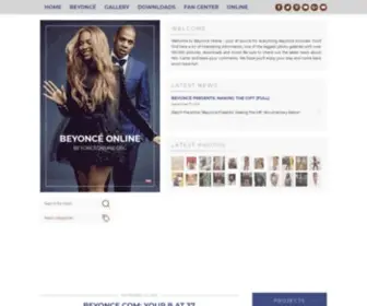 Beyonceonline.org(BEYONCÉ ONLINE) Screenshot