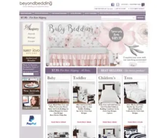 Beyond-Bedding.com(Sweet JoJo Designs Baby Bedding Sets) Screenshot