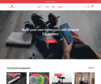 Beyond-Equipment.com(Beyond) Screenshot