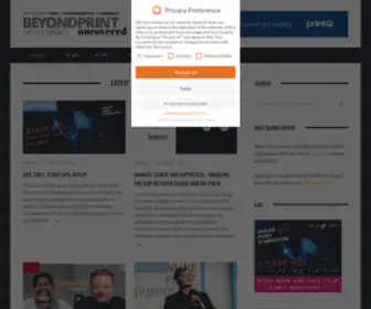 Beyond-Print.de(Talking about print online with Bernd Zipper) Screenshot