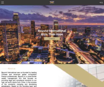 Beyond-WM.com(Beyond Wealth Management) Screenshot