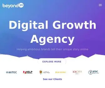 Beyond99.com(Award Winning Digital Marketing Agency) Screenshot