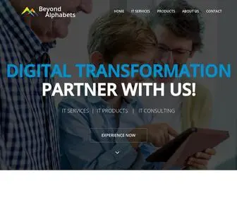 Beyondalphabets.in(Digital Transformation) Screenshot