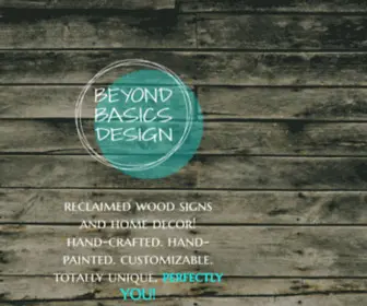 Beyondbasicsdesign.com(Beyond Basics Design) Screenshot