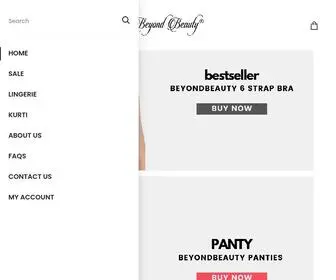 Beyondbeauty.in(Lingerie and More) Screenshot