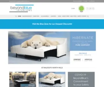 Beyondblueinteriors.com(Modern furniture in Raleigh) Screenshot