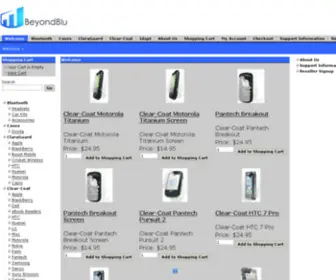 Beyondbluwireless.com(Beyondbluwireless) Screenshot