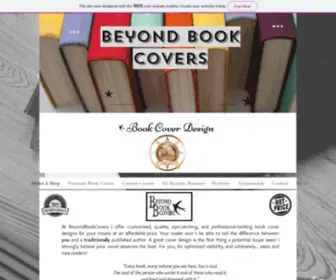 Beyondbookcovers.com(Beyond Book Covers) Screenshot