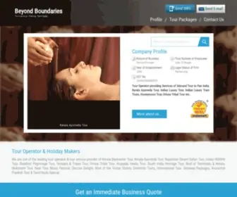 Beyondboundariesindia.com(Beyond Boundaries) Screenshot