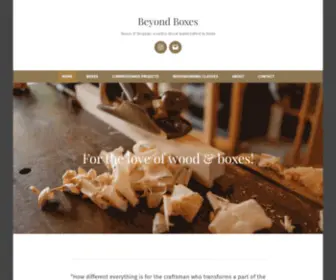 Beyondboxes.in(Boxes & bespoke wooden decor handcrafted in India) Screenshot