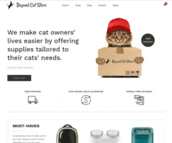 BeyondcatStore.com(Beyond Cat Store) Screenshot