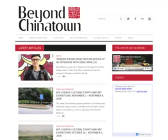 Beyondchinatown.com(Beyond Chinatown) Screenshot