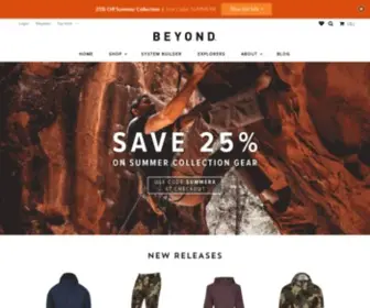 Beyondclothing.com Screenshot
