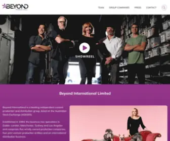 Beyond.com.au(Beyond International) Screenshot