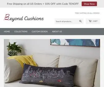 Beyondcushions.com(Beyond Cushions) Screenshot