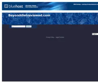 Beyonddietreviewed.com(Welcome) Screenshot