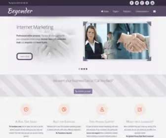 Beyonder.co.uk(Beyonder Internet Marketing) Screenshot