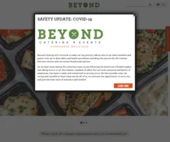 Beyondeventschicago.com(Beyond Catering) Screenshot