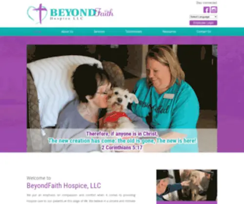 Beyondfaithhospice.com(Hospice Care) Screenshot