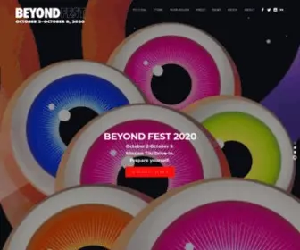 Beyondfest.com(Beyond Fest) Screenshot