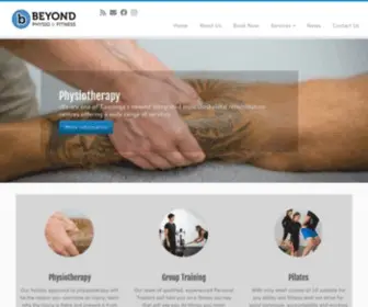 Beyondfitness.co.nz(Physio & Fitness) Screenshot