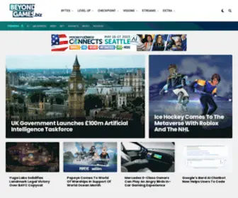 Beyondgames.biz(Where games meet music) Screenshot