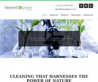 Beyondgreen.co.za(Beyond Green) Screenshot