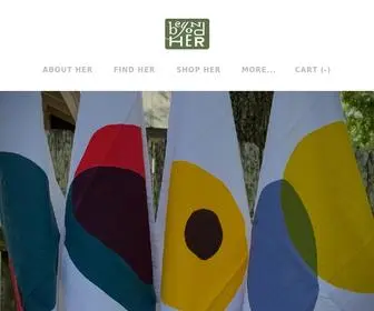 Beyondher.com(Art, Paper & Textiles by Her) Screenshot