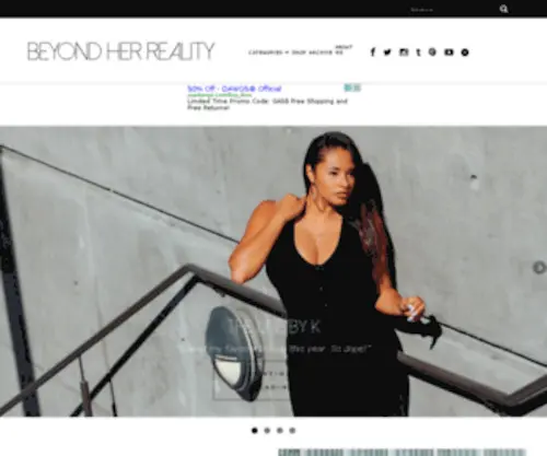 Beyondherreality.com(My Site) Screenshot