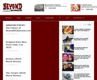 Beyondhollywood.com(Asian, Sci-Fi, Horror, Comic Book Movie and TV News, Reviews, Trailers and Opinions) Screenshot