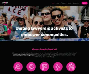 Beyondlegalaid.org(Beyond Legal Aid) Screenshot