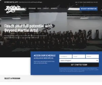 Beyondma.com(Bakersfield Martial Arts & Fitness) Screenshot