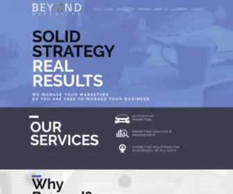 Beyondmarketingcompany.com(Digital Marketing) Screenshot