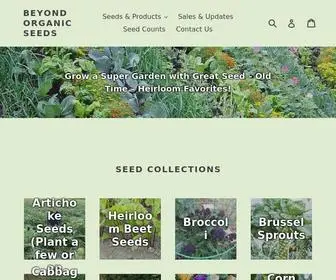 Beyondorganicseed.com(Beyond organic) Screenshot