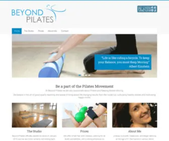 Beyondpilates.co.za(Beyond Pilates) Screenshot