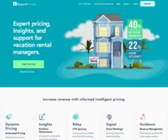 Beyondpricing.com(Beyond Revenue Management Platform) Screenshot