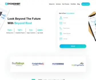 Beyondroot.com(Beyond Root) Screenshot