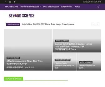 Beyondsciencetv.com(Beyond Science TV) Screenshot