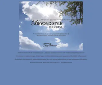 Beyondstylethequest.com(Beyond Style The Quest) Screenshot
