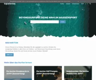 Beyondsurfing.com(Beyondsurfing) Screenshot