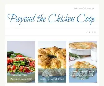 Beyondthechickencoop.com(Homemade Recipes) Screenshot