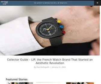 Beyondthedial.com(BEYOND THE DIAL THE AESTHETIC REVOLUTION WILL BE BEAUTIFUL) Screenshot