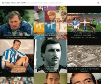 Beyondthelastman.com(20th century football writing and nostalgia in a skilled and cultured groove) Screenshot