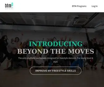 Beyondthemoves.com(Beyond The Moves) Screenshot