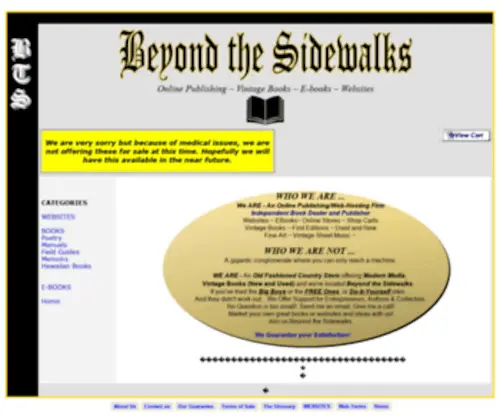 Beyondthesidewalks.com(Best website host) Screenshot
