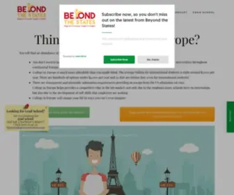 Beyondthestates.com(Beyond the States) Screenshot