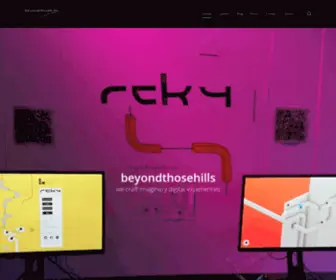Beyondthosehills.com(A game development studio) Screenshot