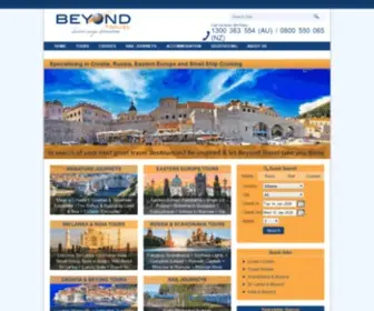 Beyondtravel.com.au(Book Travel online) Screenshot