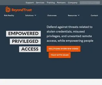 Beyondtrust.com(Beyondtrust) Screenshot