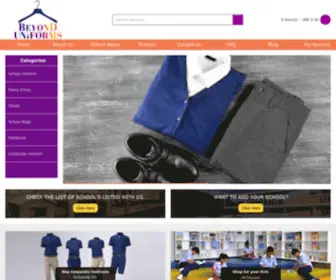 Beyonduniforms.in(Corporate Uniform Suppliers) Screenshot